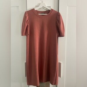 For Cynthia Puff Sleeve knee length Dress